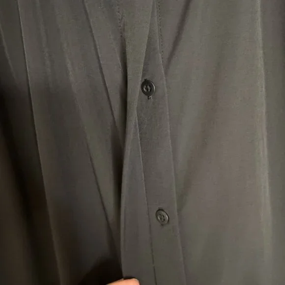 REI Co-Op Black Sun Down Shirt Dress, M - Picture 6 of 10